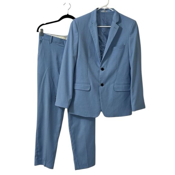 Calvin Klein Blue Jacket Suit(Size 18) - Picture 2 of 15